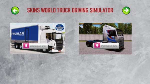 SKINS WORLD TRUCK DRIVING SIMULATOR - WTDS screenshot 6