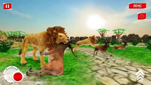 Wild Angry Lion Adventure 2020 स्क्रीनशॉट 4