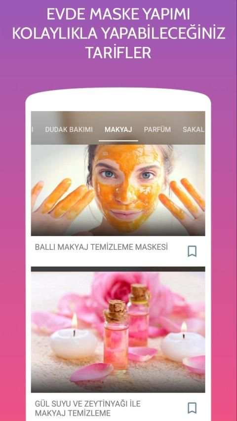Cilt Bakımı - Doğal Güzellik - Cilt Sağlığı -Diyet screenshot 20