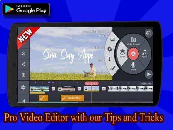 Walktrough Pro Kine Master-Tips Editing Video 2k20 screenshot 1