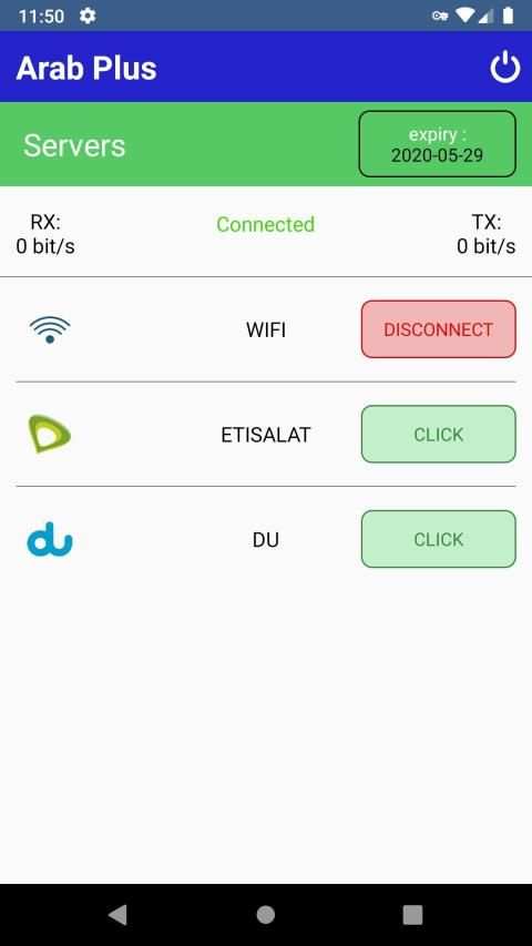 Arab Plus VPN screenshot 1