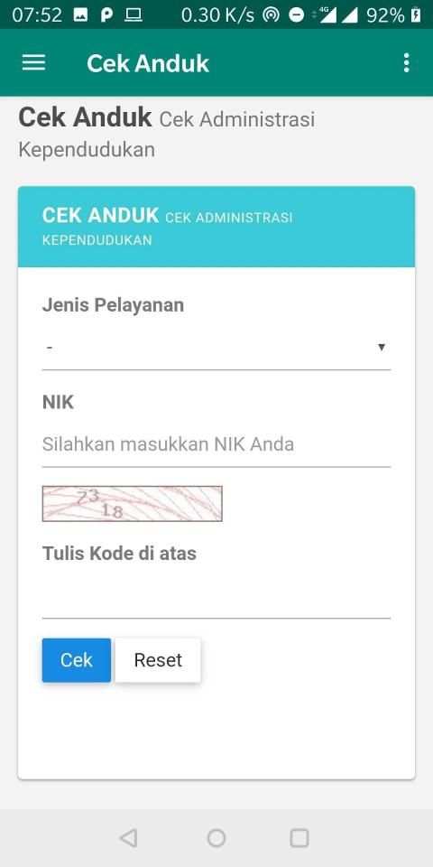 Cek Anduk screenshot 1