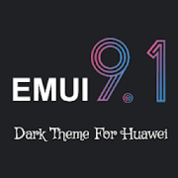 Dark Emui-9.1 Theme for Huawei &amp; Honor आइकन