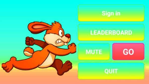 Running bunny game screenshot 8