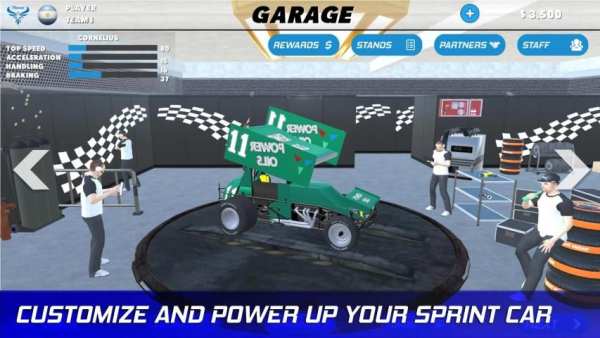 Outlaws Racing - Sprint Cars स्क्रीनशॉट 3