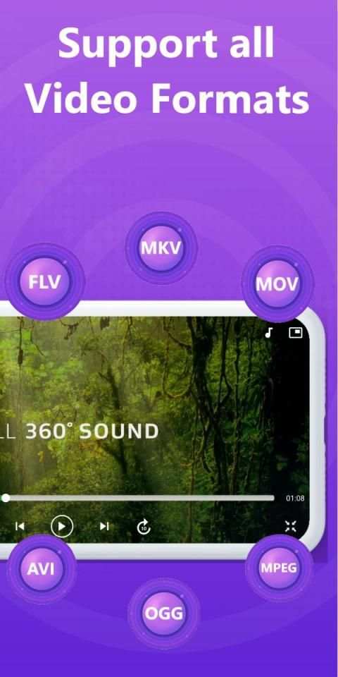 Ultra HD 4K Video Player: Support all Formats screenshot 4