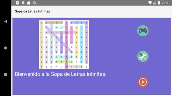 * Sopa de Letras Infinitas * screenshot 4