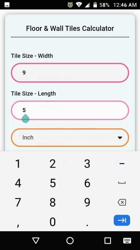 Floor & Wall Tiles Calculator screenshot 13