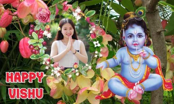 Happy Vishu 2020 Photo Frames स्क्रीनशॉट 4