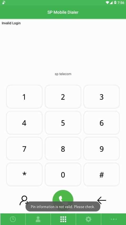 SP Mobile Dialer screenshot 3
