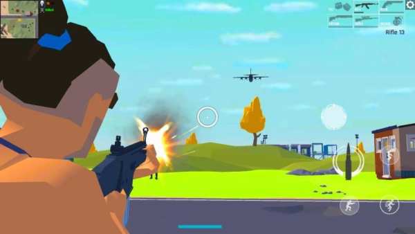 Polygon Shooting Free fire Fightnight Battleroyale screenshot 1