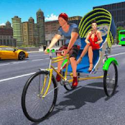 Bicycle Tuk Tuk Auto Rickshaw : New Driving Games