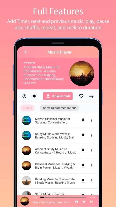 Free Music - MP3 Downloader MP3 Juice स्क्रीनशॉट 4