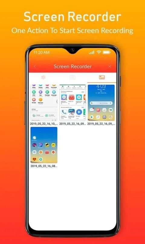 Application screen recorder screenshot 1
