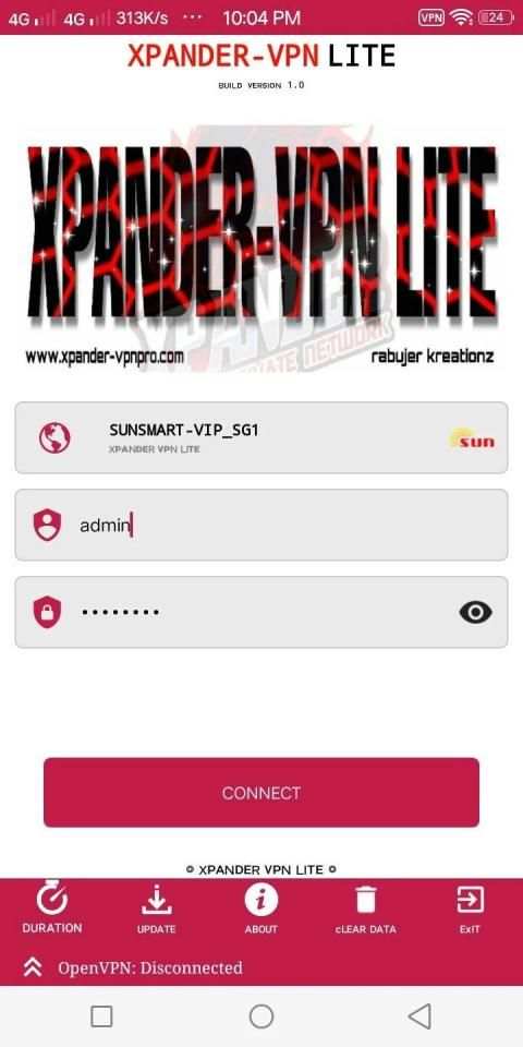 XPANDER-VPN LITE screenshot 2