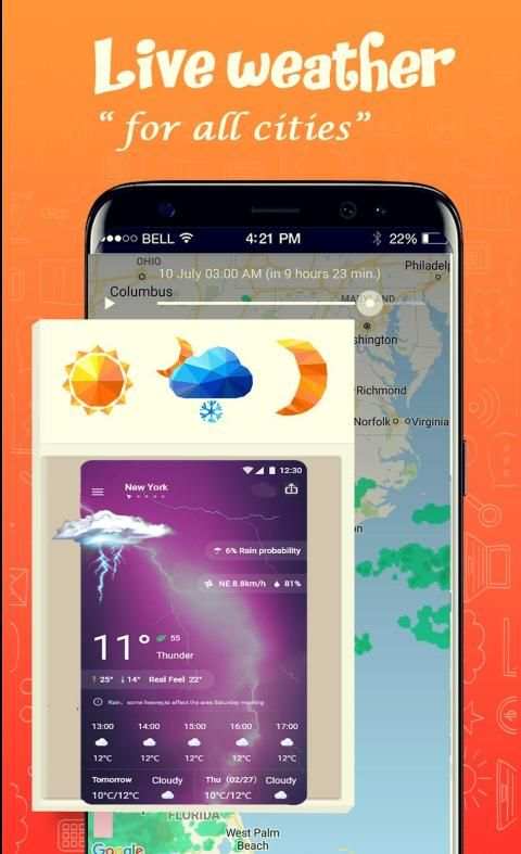 Weather sinoptik Прогноза за времето на живо screenshot 6