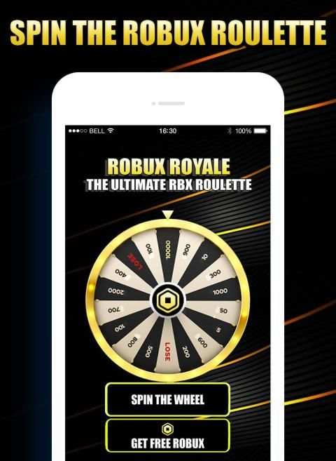 Robux Royale - Free Robux Roulette For Robloxs screenshot 2