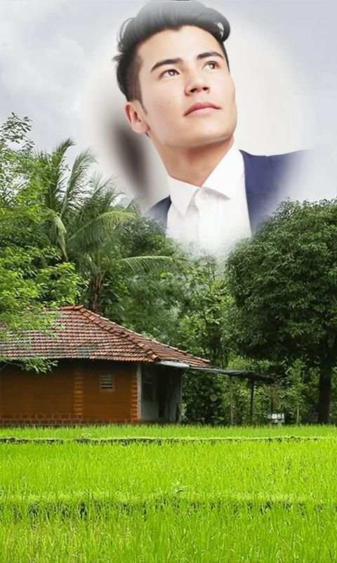 Features natural village photo frame application screenshot 10