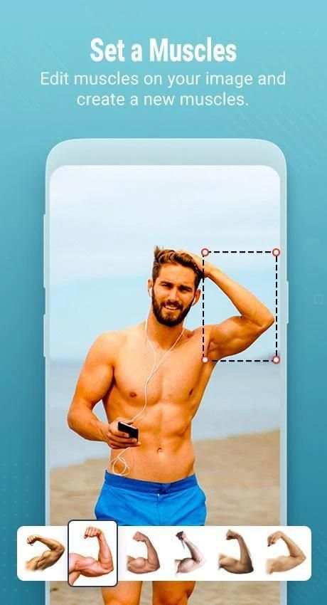 Six Pack Abs Photo Editor : Man Abs Editor स्क्रीनशॉट 4