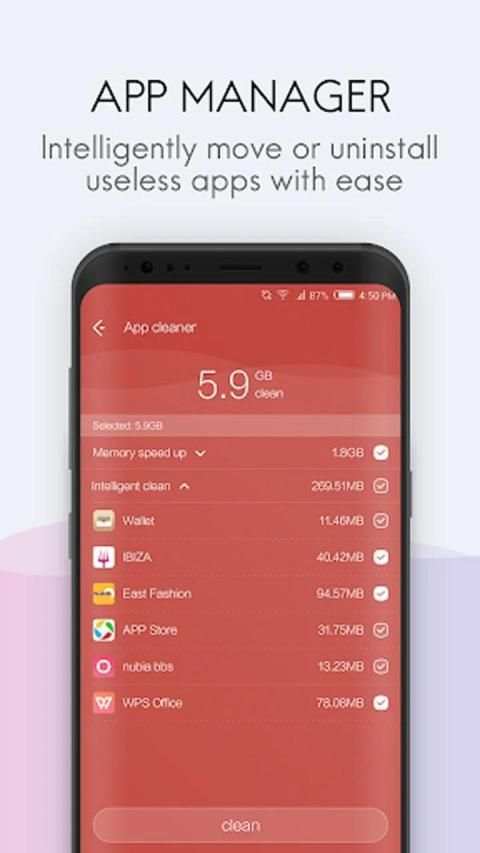 Nox-Cleaner - Booster, Optimizer, Clean Master screenshot 4