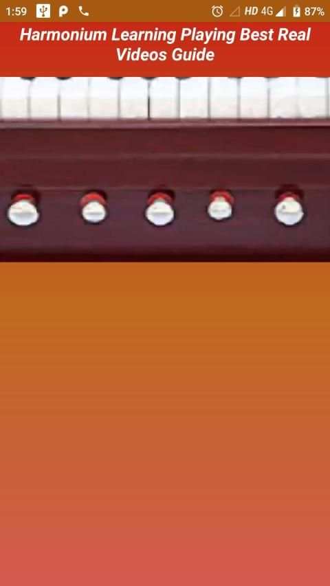 Harmonium Learning Playing Best Real App स्क्रीनशॉट 1