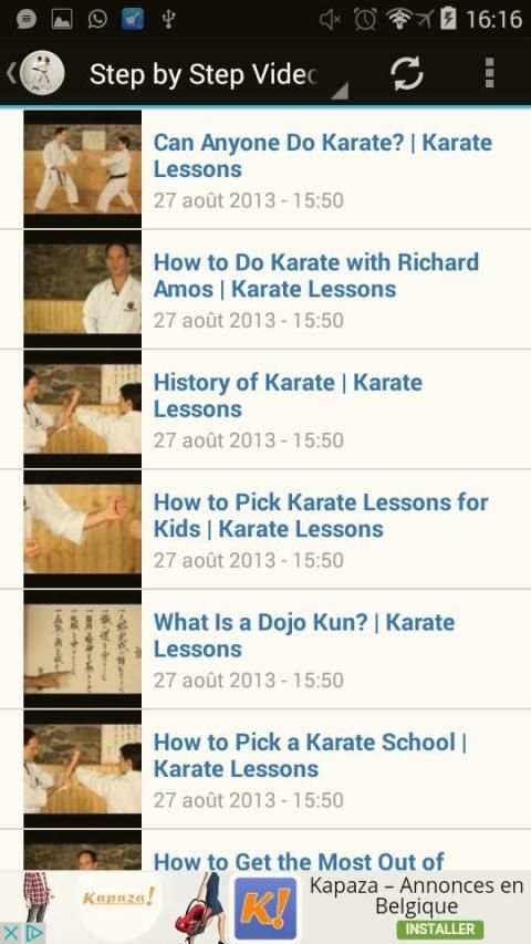 Karate Basics स्क्रीनशॉट 1