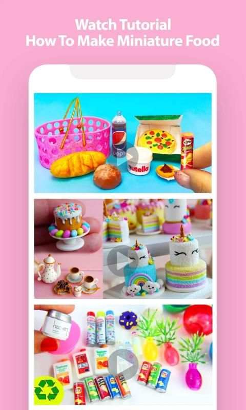 How To Make Funny Doll Food Mini स्क्रीनशॉट 3