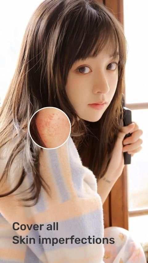 Face Makeup Photo Editor With Slim Face, Dye Hair screenshot 2