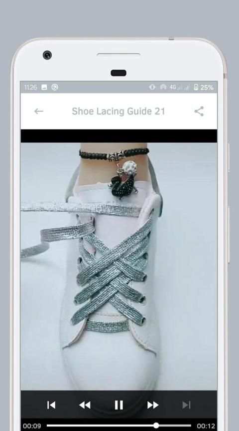 Shoe Lacing Guide - Video Step by Step Offline screenshot 3