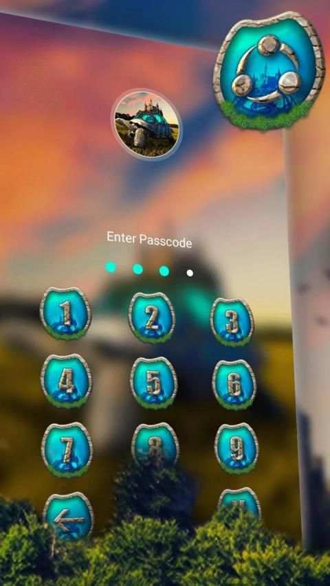 Giant Turtle Fantasy Launcher Theme screenshot 1