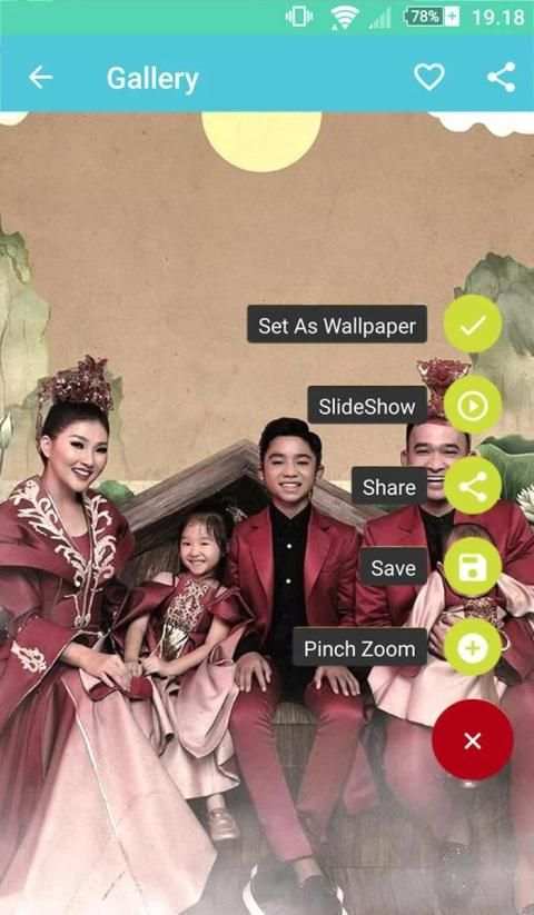 Wallpaper The Onsu Family screenshot 1