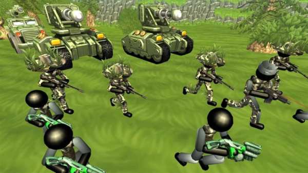 Stickman Tank Battle Simulator स्क्रीनशॉट 12