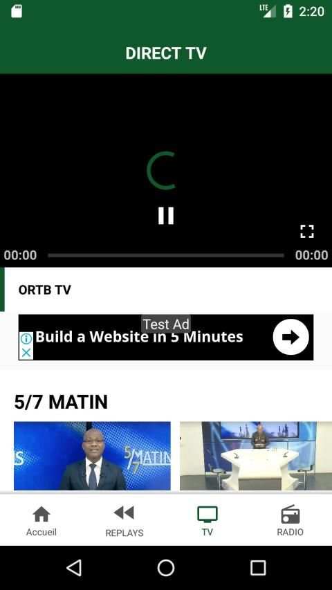 ORTB BENIN | RADIO BENIN screenshot 2