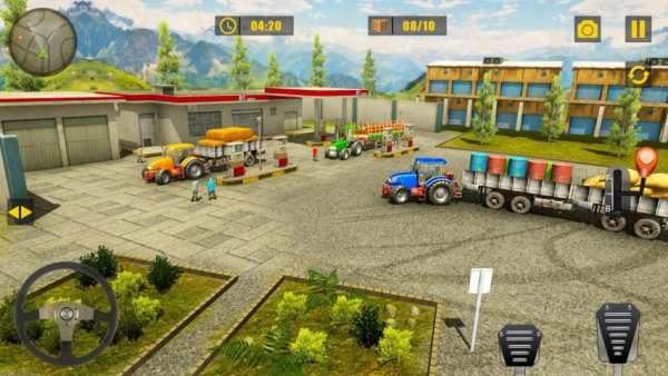 Heavy Tractor Trolley Cargo Simulator 2020 screenshot 3