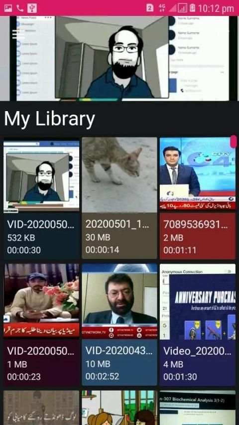 HD Video Player 2020 स्क्रीनशॉट 4