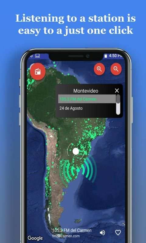 Radio Garden Live Globe स्क्रीनशॉट 2