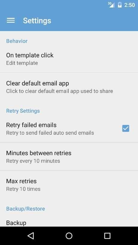 Email Me Pro screenshot 1