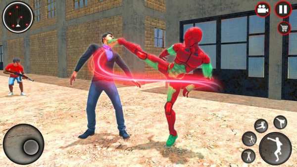 Mutant Spider Rope Hero : Flying Robot Hro Game स्क्रीनशॉट 10