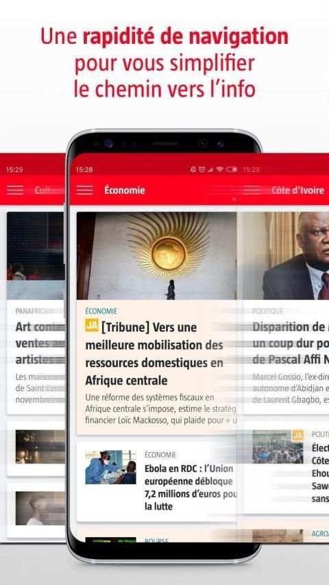 JeuneAfrique.com screenshot 5