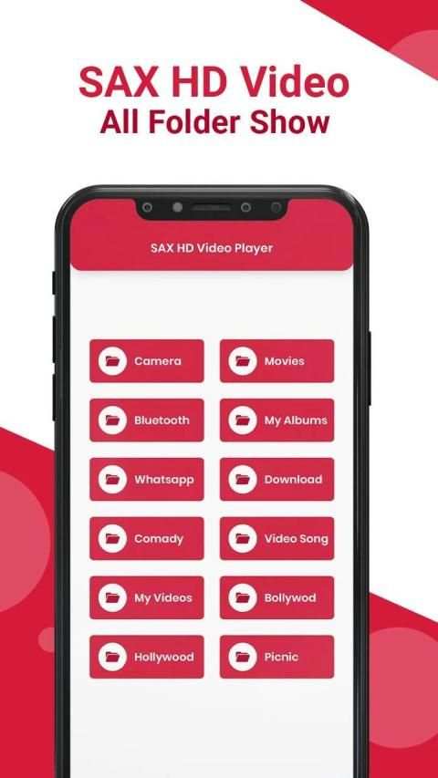 SAX HD Video Player - 4K, 8K, Ultra HD Player स्क्रीनशॉट 2
