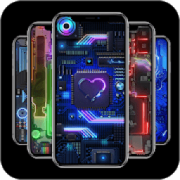 ikon Phone Electricity HD Live Wallpaper 2020