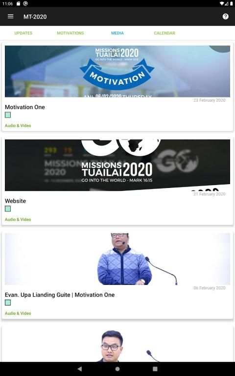 Missions Tuailai 2020 screenshot 2