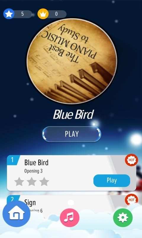 Piano Tap Silhouette screenshot 3
