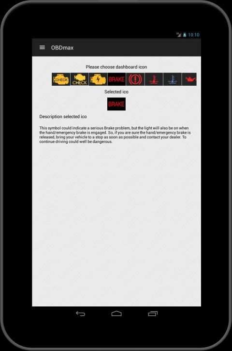 OBD2 scanner & fault codes description: OBDmax स्क्रीनशॉट 4