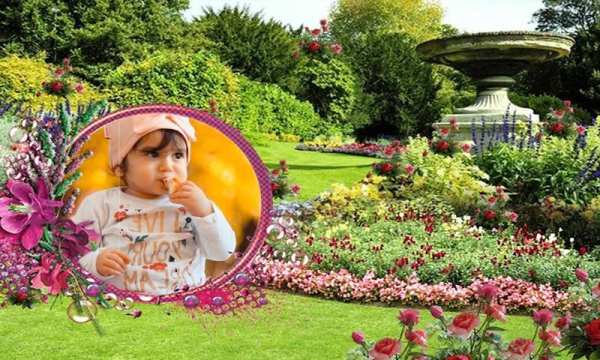 Awesome Garden Frame Photo application screenshot 17