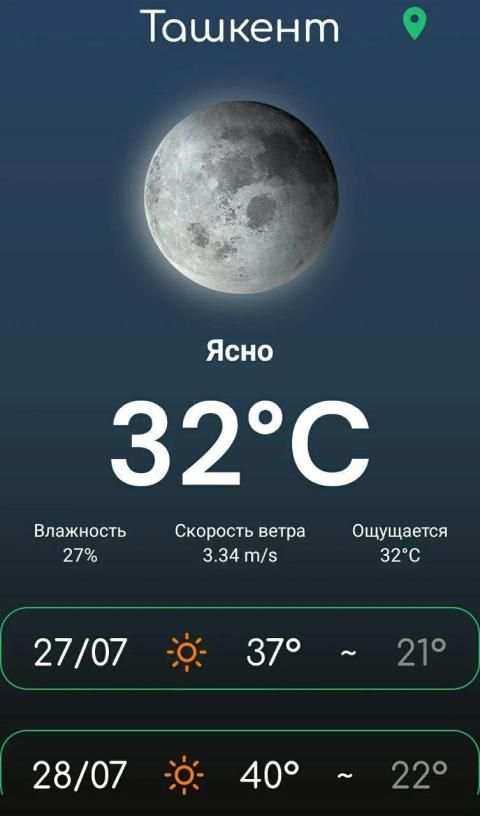 Погода Узбекистана screenshot 4