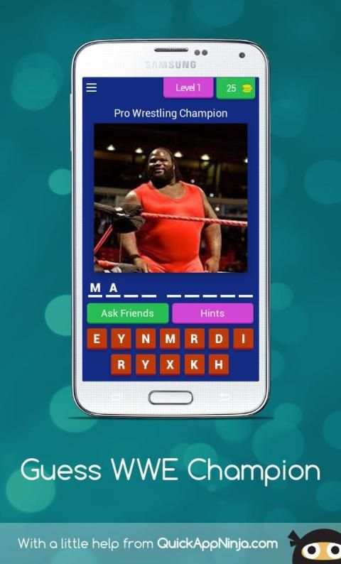 Guess WWE Champion स्क्रीनशॉट 8