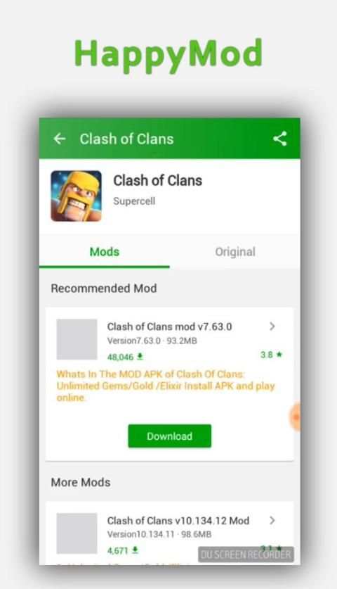 Latest Happy Apps - HappyMod screenshot 1