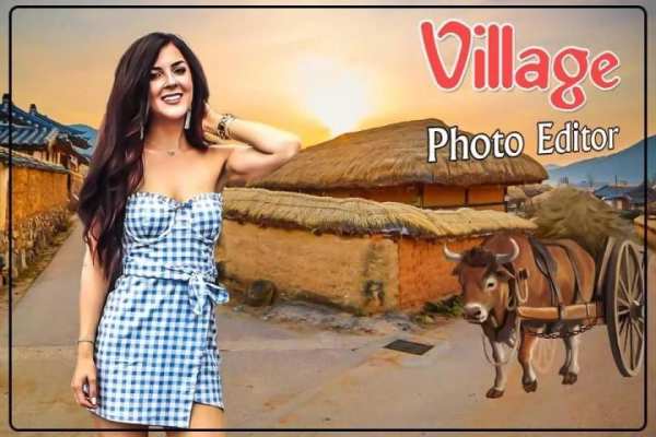 Village Photo Editor - Cut paste Photo screenshot 5