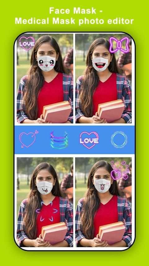 Face Mask-Medical Mask Photo Editor screenshot 1